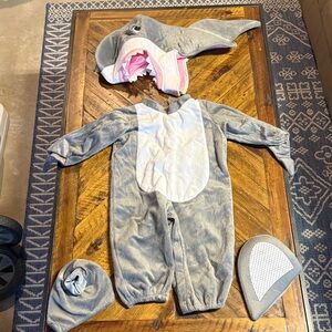 Baby/Toddler Gray Shark Halloween Costume